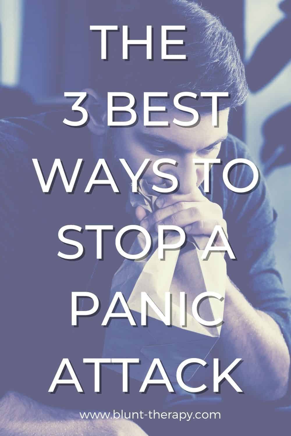 3 Simple Ways To Stop A Panic Attack (Without Medication)