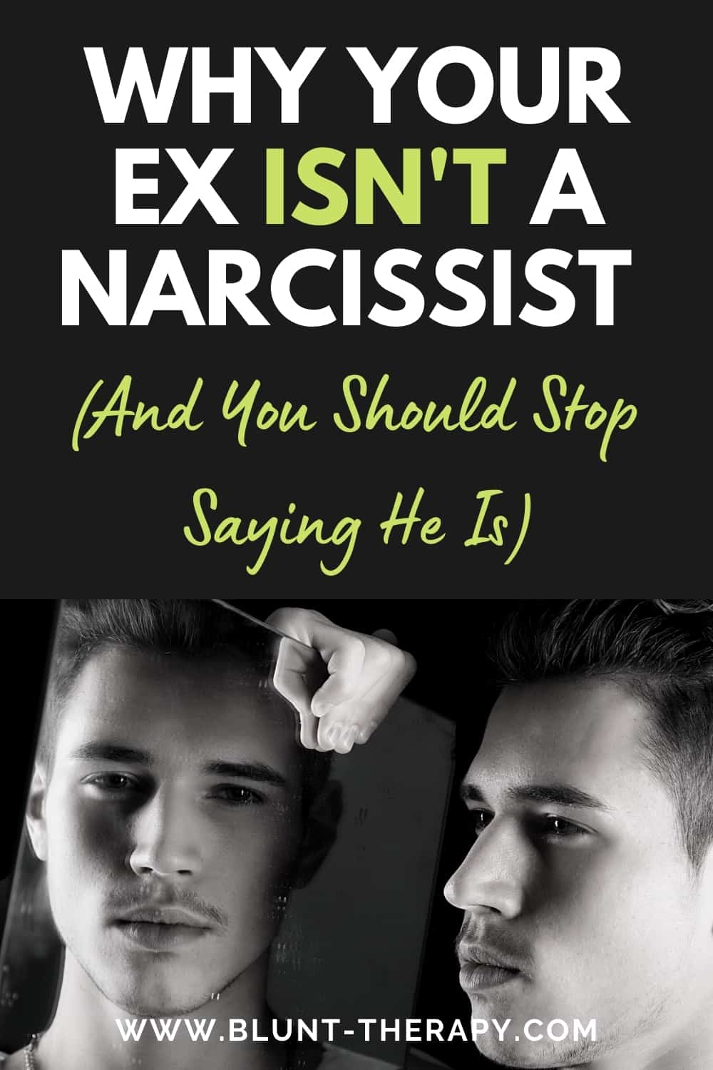 (And You Should Stop Saying He Is) Narcissistic Personality Disorder
