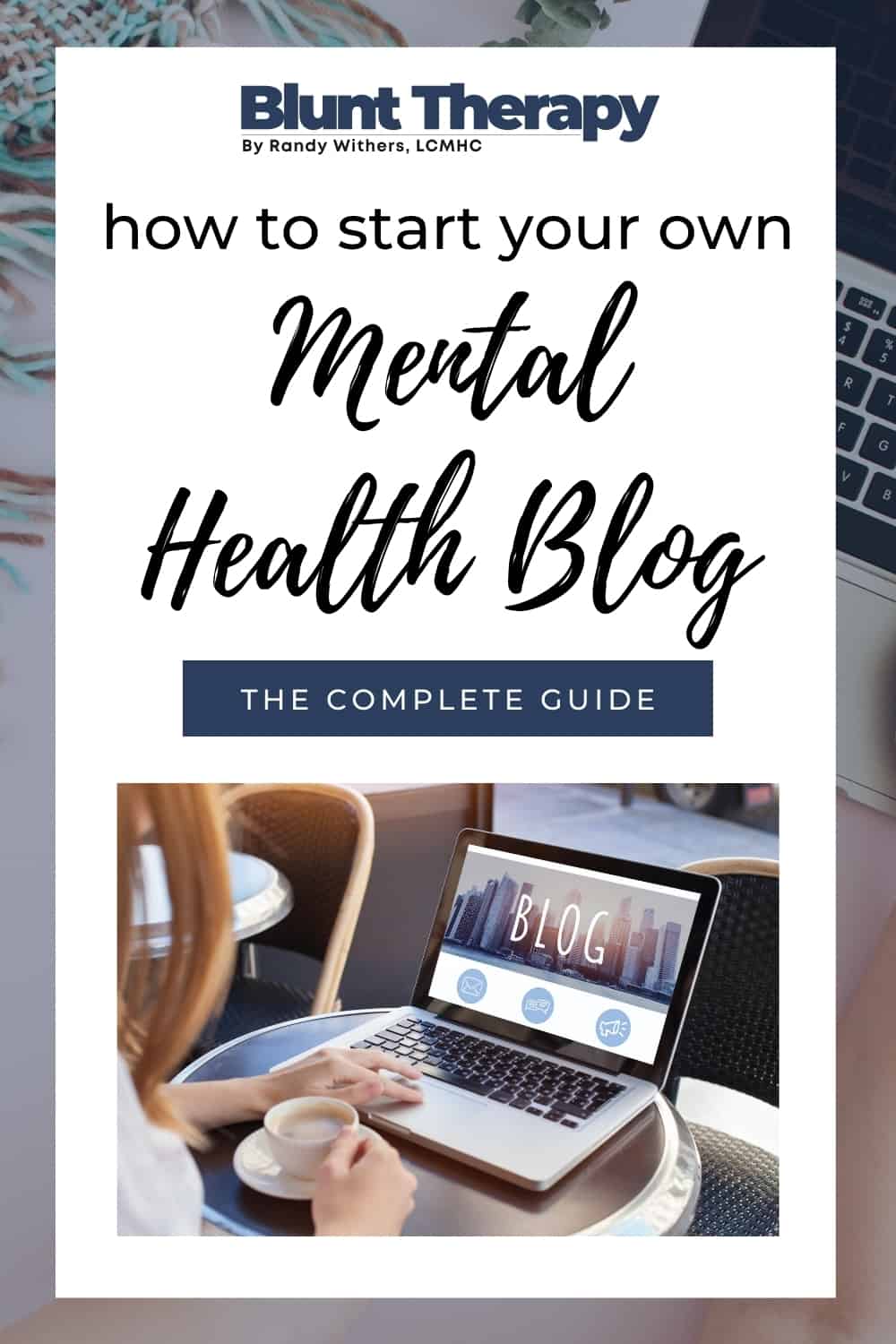 how to start a mental health blog pinterest pin