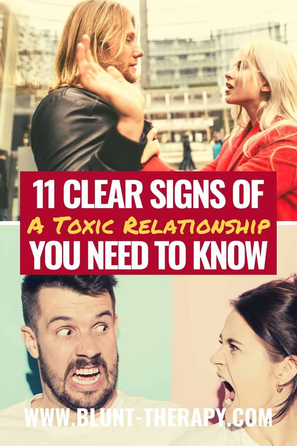 Toxic relationships
